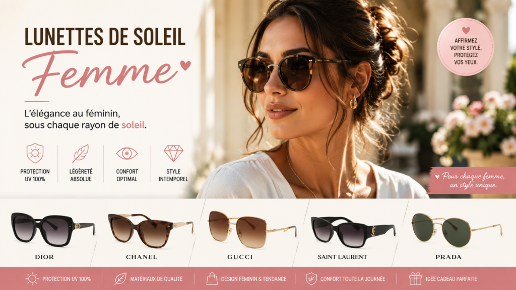 Lunettes de Soleil Femme